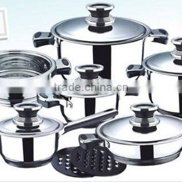 stainless steel pots support fire and induction compatible pot