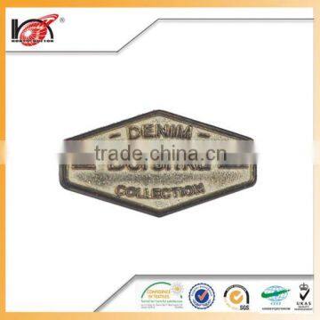 button from China denim metal patches for clothes for leather