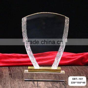 Wholesale high quality Crystal Trophy Glass Awards On Sale