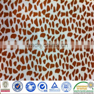 Hot selling China factory and SGS animal print throw blanket