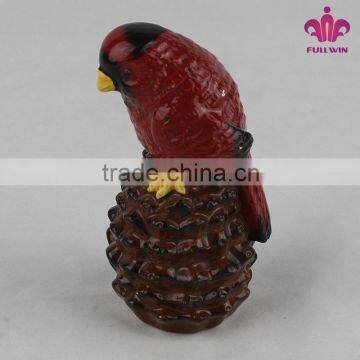 Hand-painted Ceramic Brid Candle Holder