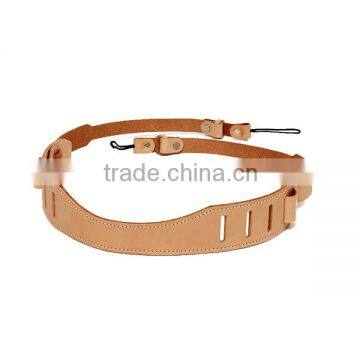 Wholesale Latest Design Genuine Leather SLR Camera Shoulder Neck Strap photo-2