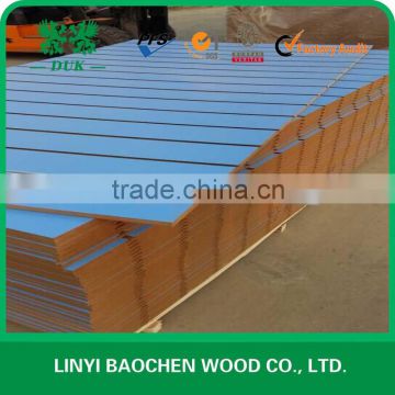 Grooved MDF