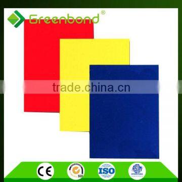 4mm ldpe core aluminium composite panel pvdf brushed advertising board