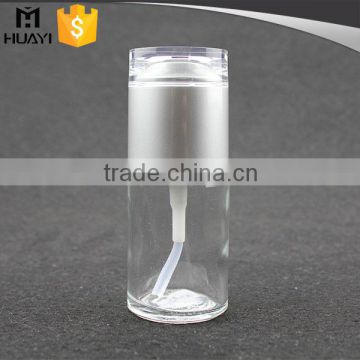 Mini glass pump spray bottle,body lotion bottle with pump