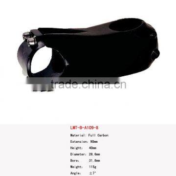 Full carbon fiber bike handlebar stem for MTB and road bike