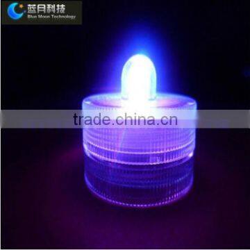 Purple Battery Operated indoor decoration tealight