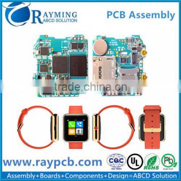 Carbon Oil One Stop PCB Assembly Board For Smartwatch