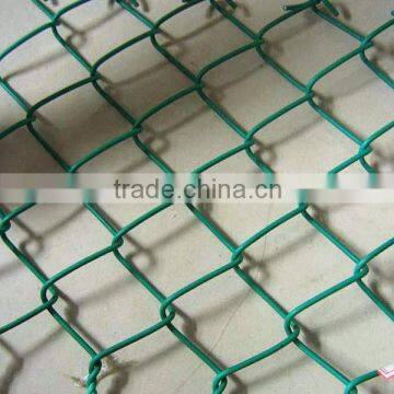 galvanized chain link fence( diamond wire mesh)