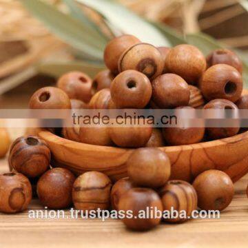 Olive Wood Round Beads 15mm