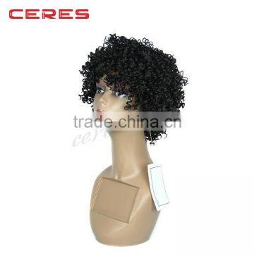 Wholesale Cheap Synthetic Hair Afro Kinky Curly Wig photo-3