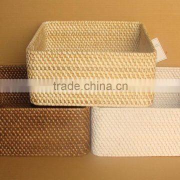 High grade rattan storage basket 2016