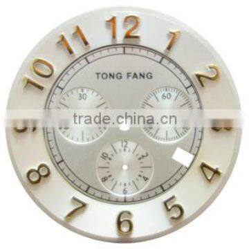 3D engraved pattern embossed Watch dial