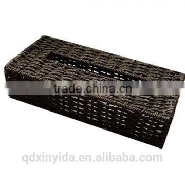 High Quality Eco-friendly Paper Sraw Tissue Storage Box photo-3