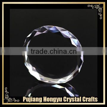 good quality blank crystal round