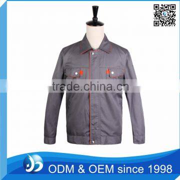 Custom Mens Workwear Jacket Uniform Work Clothes