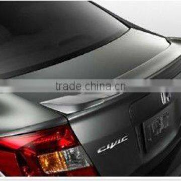 abs rear spoiler for Honda Civic 2012 lip