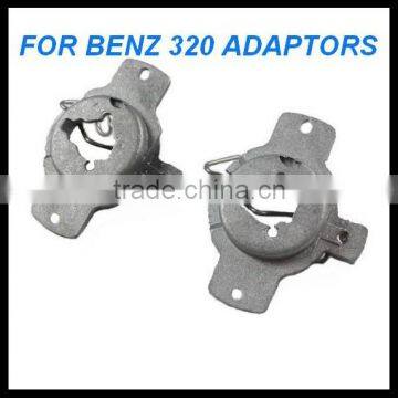 H1 HID xenon Bulbs Holder for Mercedes S280 S300 S320 S400 S500 Xenon HID H7 Headlight socket bulb adaptors for Benz