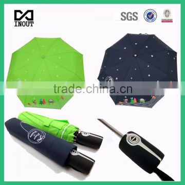 rain umbrella auto open close