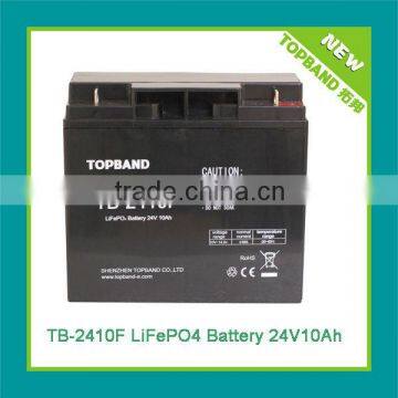 Deep Cycle 24V Lithium Iron Phosphate Battery for Solar System