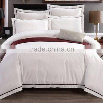 Luxury 5 star hotel bedding set embroider bedding set from China factory