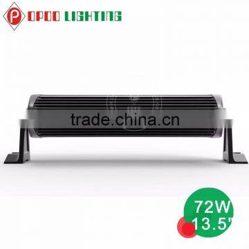 72w Led Light Bar for Jeep Truck Atv , Dual Row Spot Flood 72 Watt Led Light Bar photo-2