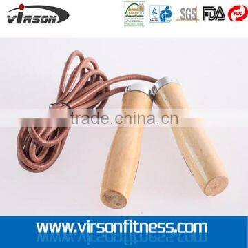 wooden skipping & Leather Jump Rope