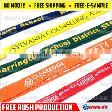 Hot sale printed souvenir lanyard with logo