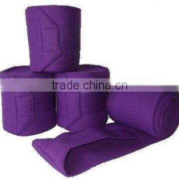 Fleece polo wraps for horses