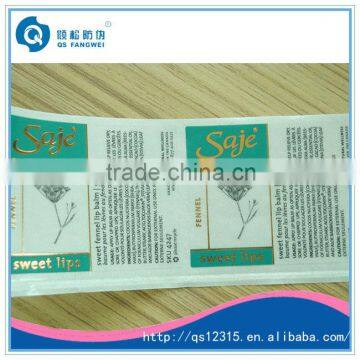 Clear adhesive labels, custom package labels, logo print transparent sticker