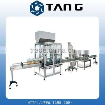 microcomputer control shampoo filling capping production line