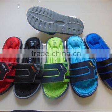 China shoe manufacturer your own brand TPR sole slipper shoes for men