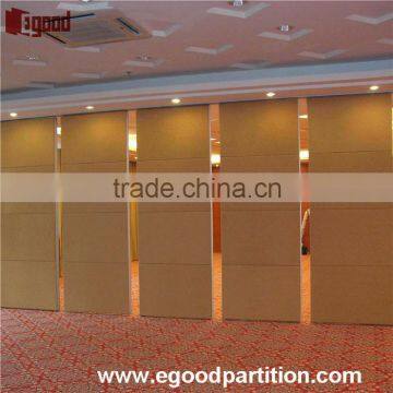 LEED certified sliding folding partition system for hotel Multi Purpose room