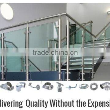 aluminum stainless steel luxury staircase s/stair balustrade /outdoor stair handrail and accessories