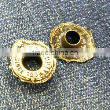 5.5*5*15mm H65 Brass eyelets Brushed Japan anti-brass Color