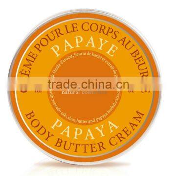 Body Butter Cream "Papaya" Natural