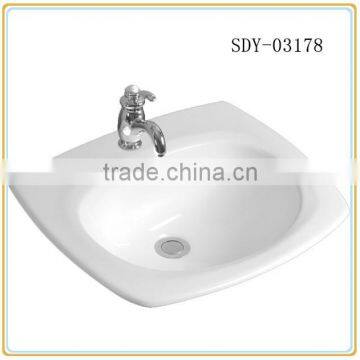 hot sale bathroom basin ceramic wash sink