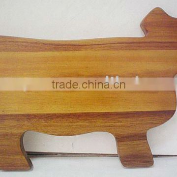 Animal Fun Shape Wooden Cutting Board