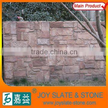 beautiful natural rusty quartz mushroom stone for exterior wall cladding