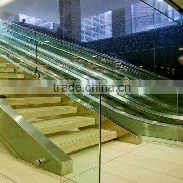 Elevator Steel Glass Railing YG-B1195