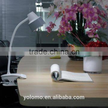 6W Rechargeable Lithium Battery Clip Led Desk Light photo-6