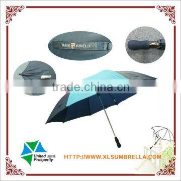 28" customized 2 fold advertising golf umbrella