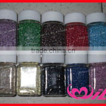 micro pave ring hair extension micro beads