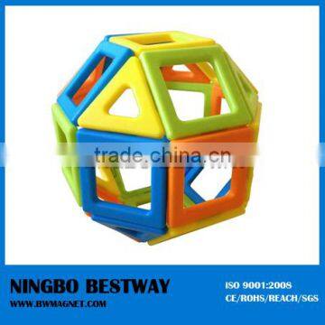 magnetic building shapes puzzle building educational toy