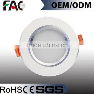 Smart Control 85-265V offices 5w dmx rgb led downlight