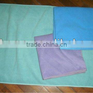 100% Superfine Fibre Plain Dyed Terry Stock Bath Towel