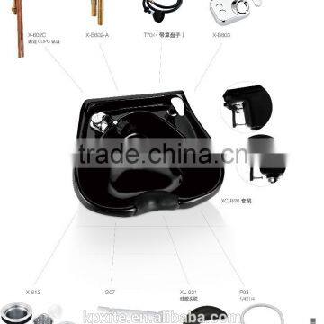 Beauty Salon wall-hung shampoo sink with shower head unit XC-B20 Set