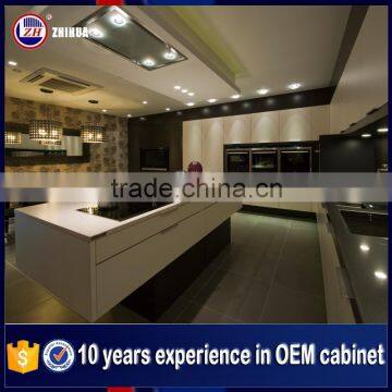 Guangzhou Modern Standard Base Kitchen Cabinet With Island Bench photo-3