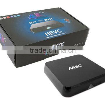 Quad Core Andriod 4.4 Amlogic S812 1GB 8GB M8c Ott tv Box