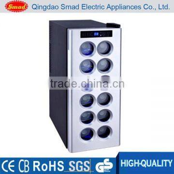 12 Bottles wine cellar blue LED display wine cooler